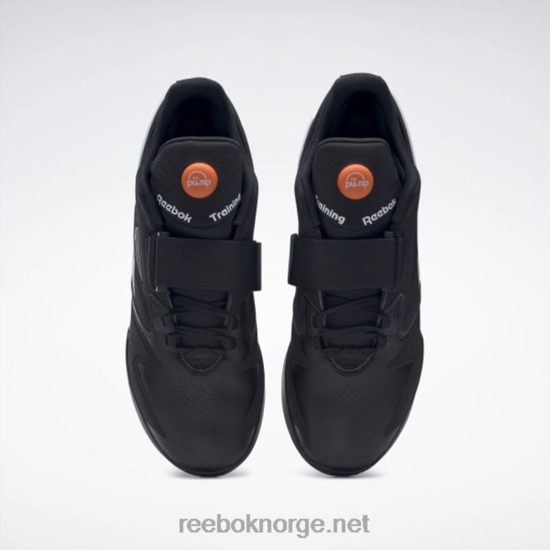 kjerne sort/ftwr hvit/smash oransje s23-r 2X42N1069 Reebok legacy lifter iii vektløftersko for menn - Bilde 6