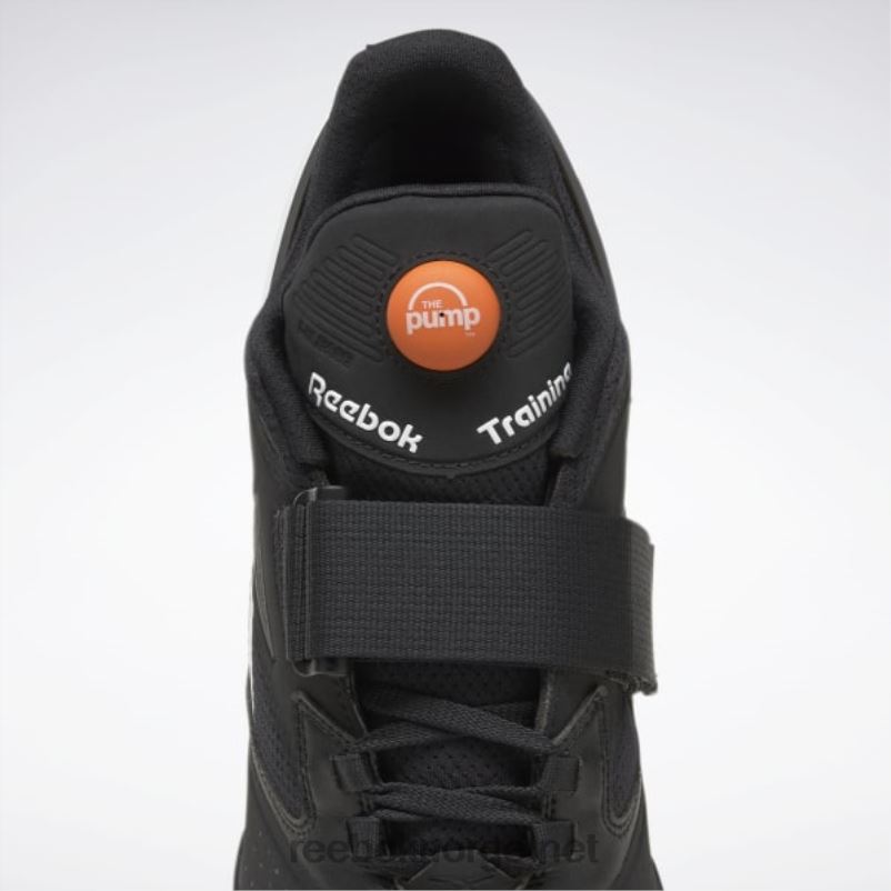 kjerne sort/ftwr hvit/smash oransje s23-r 2X42N1069 Reebok legacy lifter iii vektløftersko for menn - Bilde 8