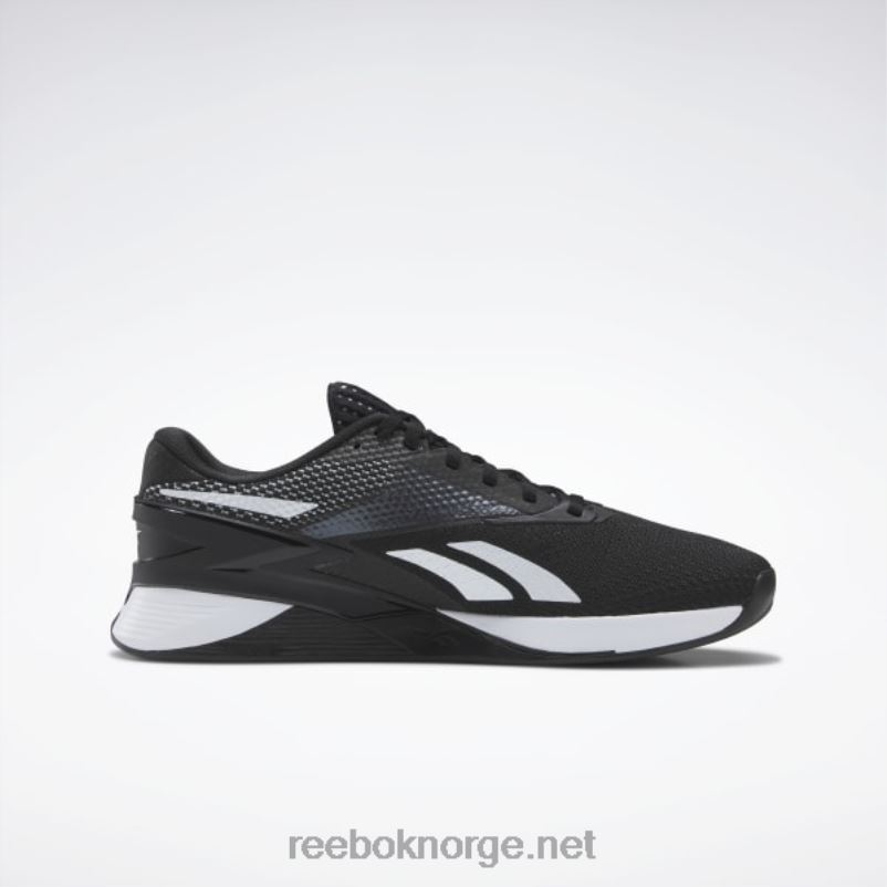kjerne sort/ftwr hvit/smash oransje s23-r 2X42N28 Reebok nano x3 sko - Bilde 5