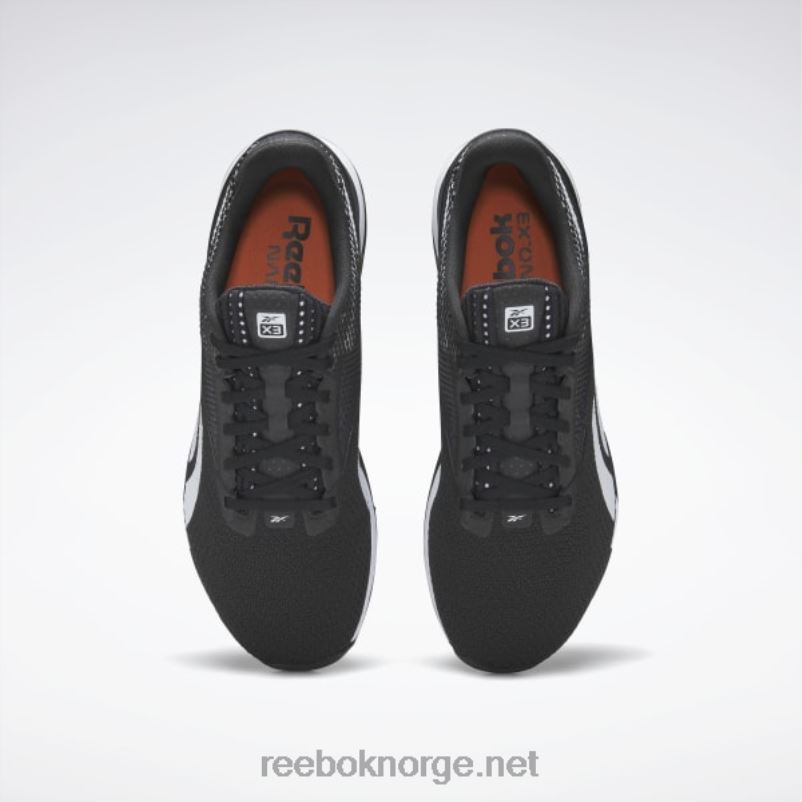 kjerne sort/ftwr hvit/smash oransje s23-r 2X42N28 Reebok nano x3 sko - Bilde 9