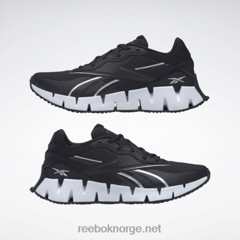 kjerne sort/ftwr hvit/sølv met. 2X42N172 Reebok zig dynamica 4 damesko - Bilde 9