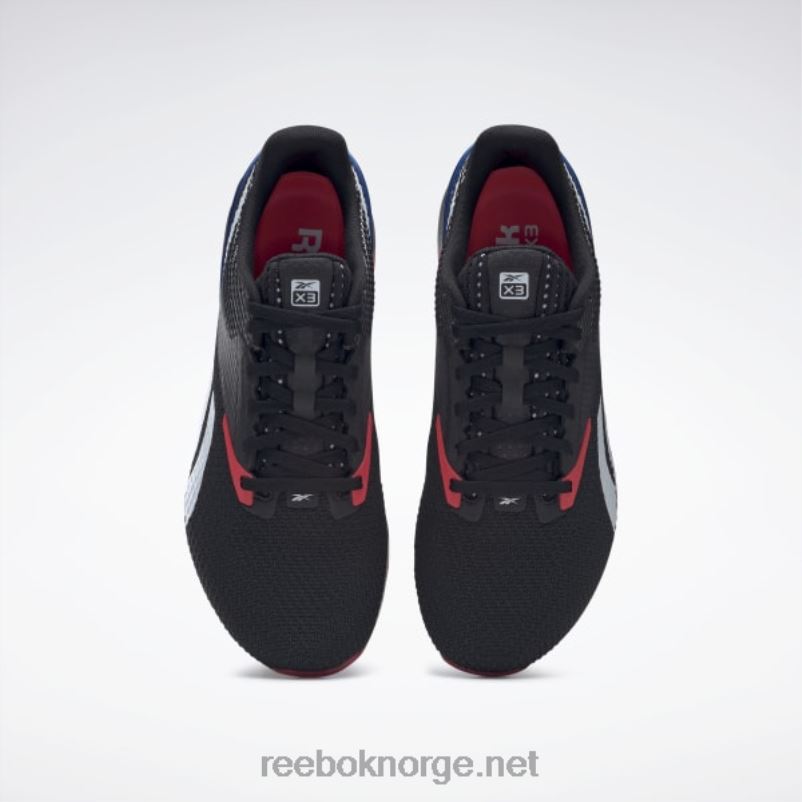 kjerne sort/ftwr hvit/vektorblå 2X42N38 Reebok nano x3 sko - Bilde 7