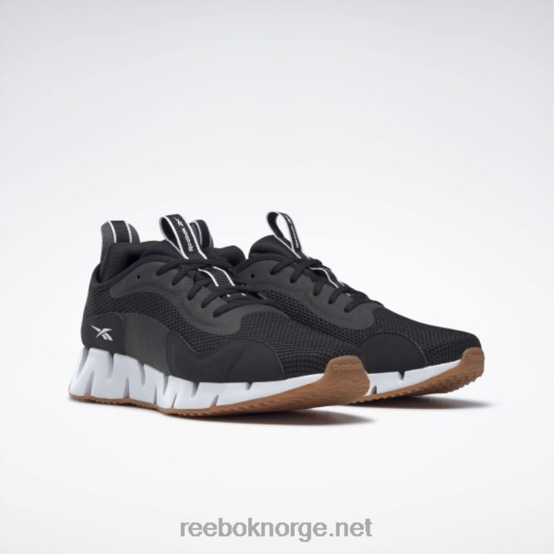 kjerne sort/hvit/reebok gummigummi-03 2X42N1036 Reebok zig dynamica herresko - Bilde 3