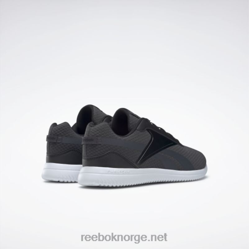 kjerne sort/kaldgrå 7/ftwr hvit 2X42N1066 Reebok stridium 2 herresko - Bilde 4