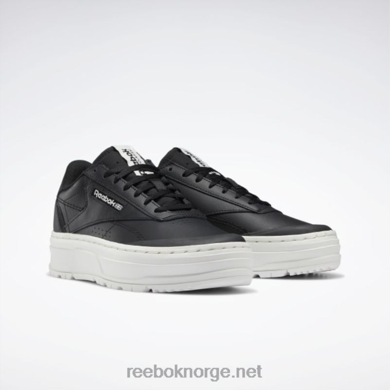 kjerne sort/kritt 2X42N204 Reebok club c double geo damesko - Bilde 4