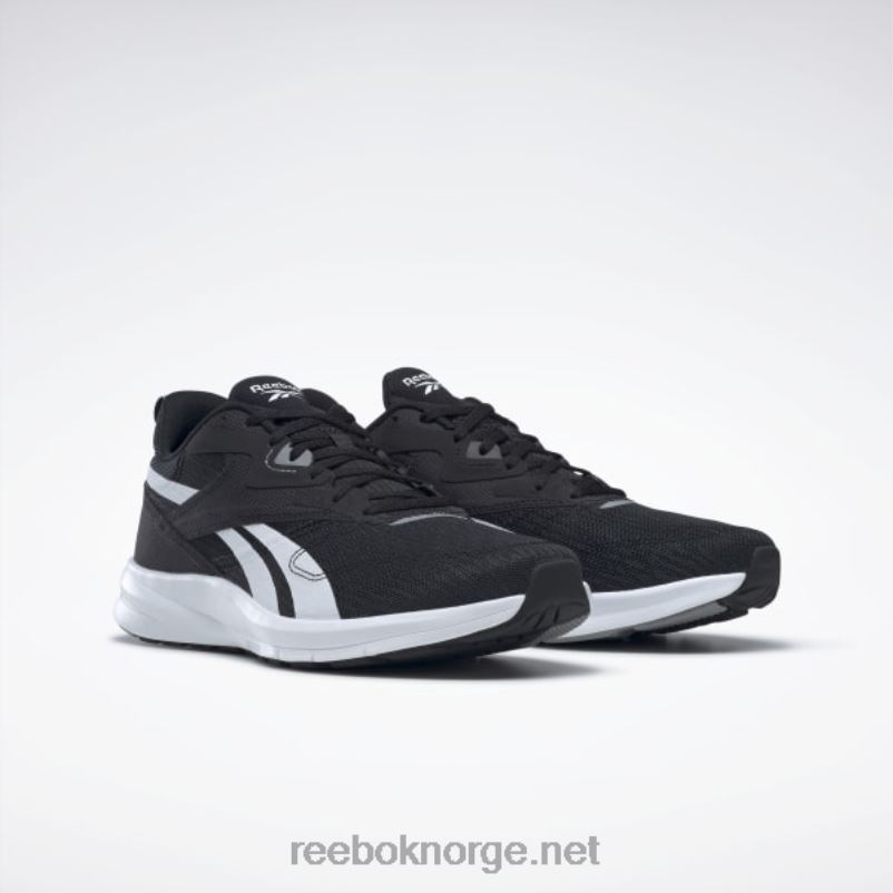 kjerne sort/ren grå 5/ftwr hvit 2X42N1123 Reebok runner 4 4e løpesko for menn - Bilde 3