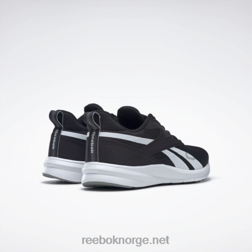 kjerne sort/ren grå 5/ftwr hvit 2X42N1123 Reebok runner 4 4e løpesko for menn - Bilde 4