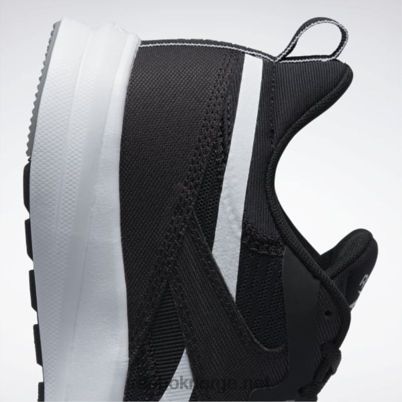 kjerne sort/ren grå 5/ftwr hvit 2X42N1123 Reebok runner 4 4e løpesko for menn - Bilde 8