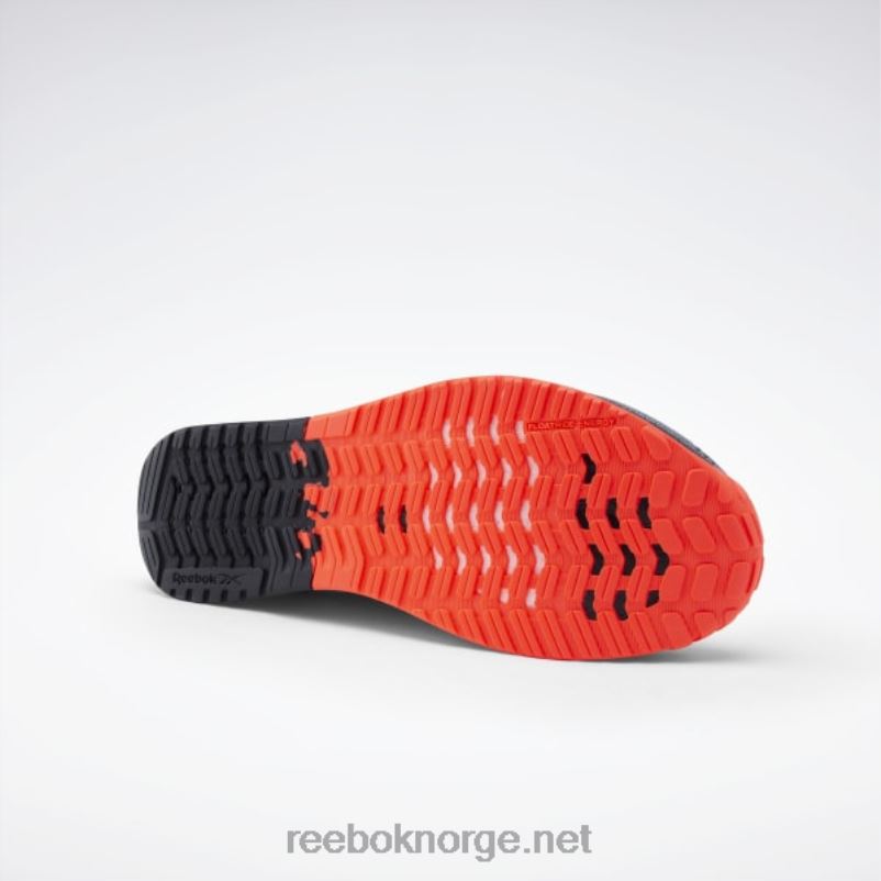 kjerne sort/ren grå 5/oransje flare 2X42N1044 Reebok nano x1 treningssko for menn - Bilde 6