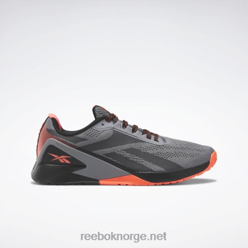 kjerne_sort_ren_gra_5_oransje_flare_2x42n1044_reebok_nano_x1_treningssko_for_menn.jpg kjerne sort/ren grå 5/oransje flare 2X42N1044 Reebok nano x1 treningssko for menn - Bilde 1