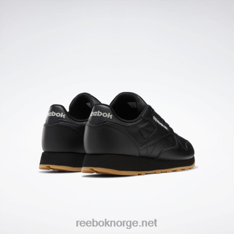 kjerne sort/ren grå 5/reebok gummigummi-03 2X42N78 Reebok klassiske skinnsko - Bilde 4