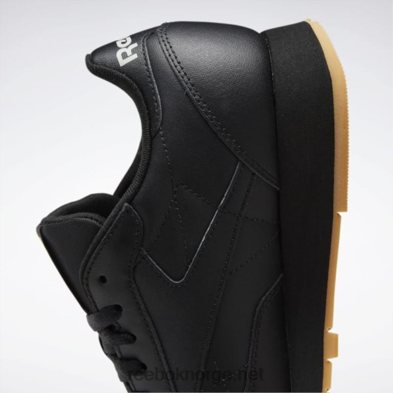 kjerne sort/ren grå 5/reebok gummigummi-03 2X42N78 Reebok klassiske skinnsko - Bilde 8