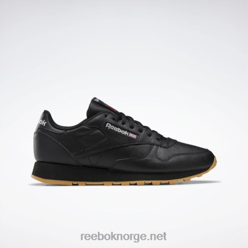 kjerne sort/ren grå 5/reebok gummigummi-03 2X42N78 Reebok klassiske skinnsko - Bilde 1
