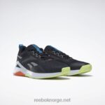 kjerne sort/ren grå 6/smash oransje s23-r 2X42N1199 Reebok nanoflex tr 2.0 treningssko for menn - Bilde 3