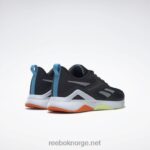 kjerne sort/ren grå 6/smash oransje s23-r 2X42N1199 Reebok nanoflex tr 2.0 treningssko for menn - Bilde 4