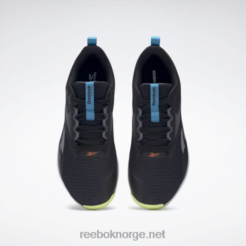 kjerne sort/ren grå 6/smash oransje s23-r 2X42N1199 Reebok nanoflex tr 2.0 treningssko for menn - Bilde 6
