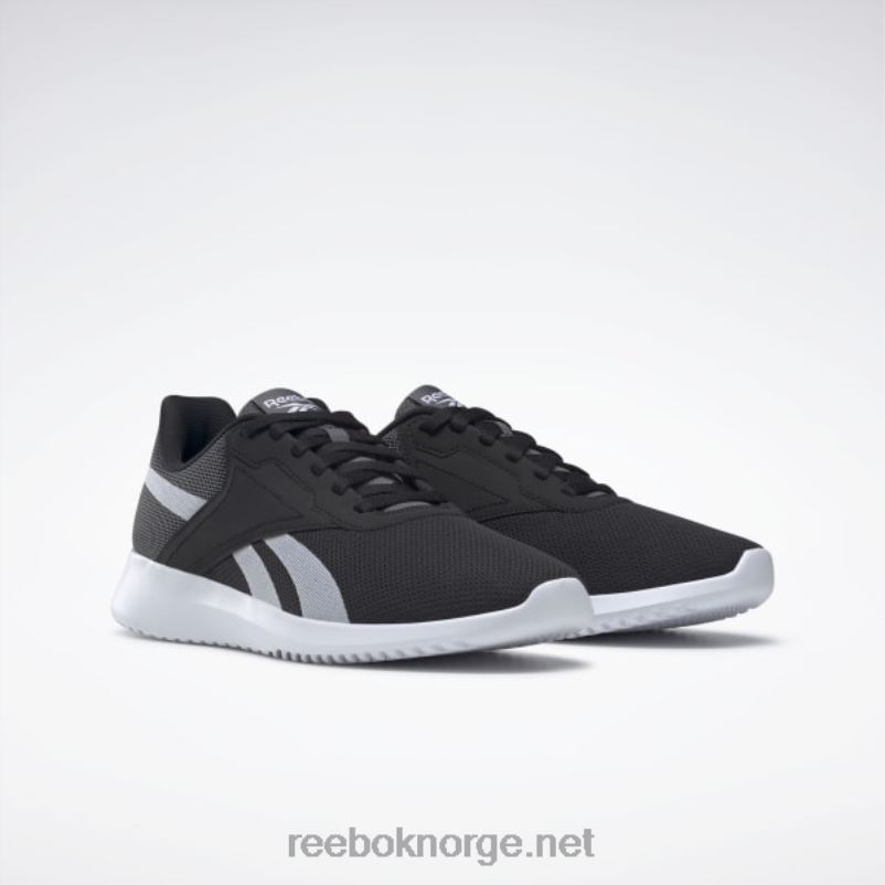 kjerne sort/ren grå 7/ftwr hvit 2X42N1057 Reebok fluxlite treningssko for menn - Bilde 3