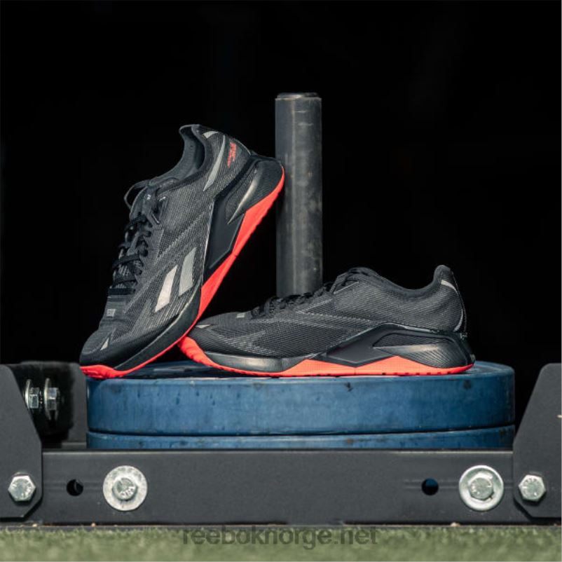 kjerne sort/ren grå 8/neon kirsebær 2X42N119 Reebok nano x2 froning treningssko - Bilde 7