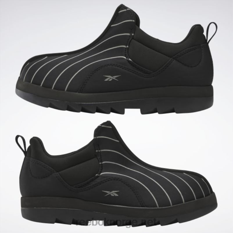 kjerne sort/sølv mett. 2X42N330 Reebok beatnik sko - Bilde 9