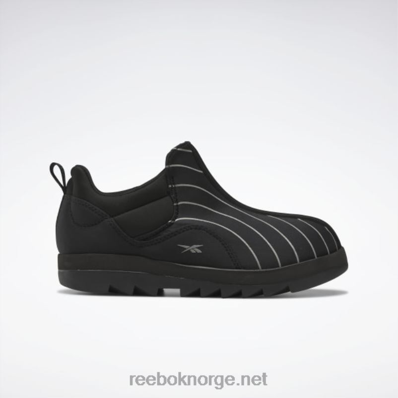 kjerne_sort_solv_mett_2x42n330_reebok_beatnik_sko.jpg kjerne sort/sølv mett. 2X42N330 Reebok beatnik sko - Bilde 1