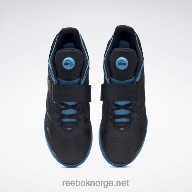 kjerne sort/strålende aqua 2X42N1080 Reebok legacy lifter iii vektløftersko for menn - Bilde 6