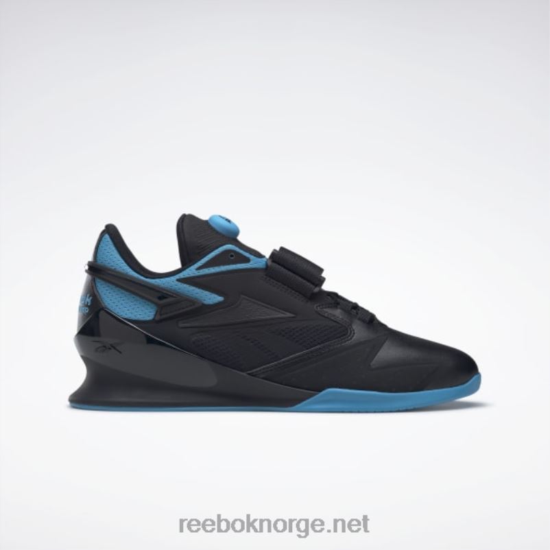 kjerne_sort_stralende_aqua_2x42n1080_reebok_legacy_lifter_iii_vektloftersko_for_menn.jpg kjerne sort/strålende aqua 2X42N1080 Reebok legacy lifter iii vektløftersko for menn - Bilde 1