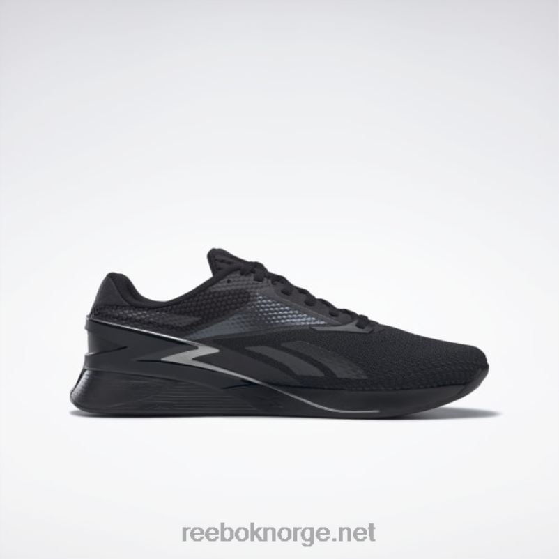 kjerne sort/tinn 2X42N22 Reebok nano x3 sko - Bilde 3