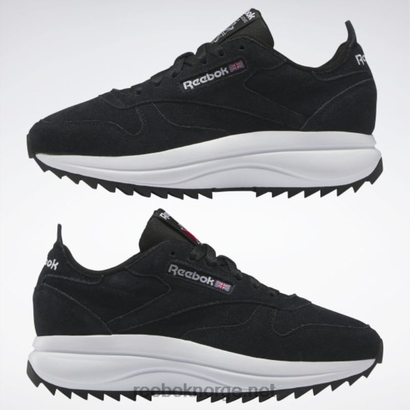kjerne sort/vektorblå/vektorrød 2X42N264 Reebok classic leather sp extra damesko - Bilde 9