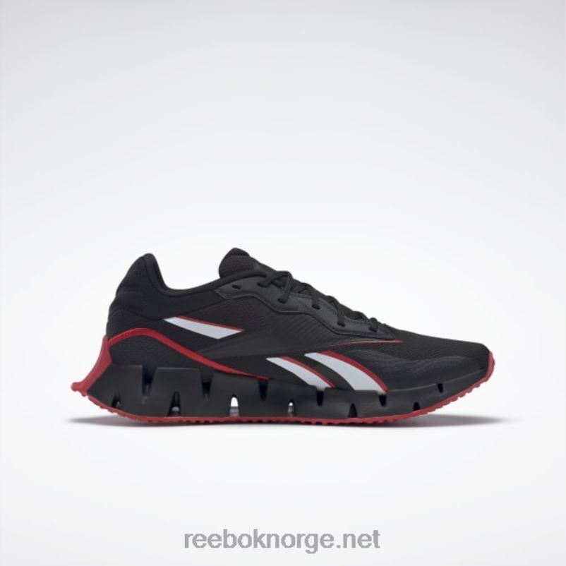 kjerne sort/vektorrød/vektorblå 2X42N199 Reebok zig dynamica 4 sko - Bilde 2