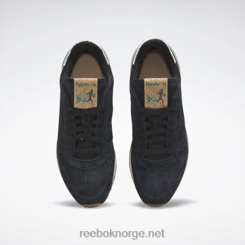 kjerne svart/glengrønn/reebok gummigummi-04 2X42N333 Reebok klassiske lær 1983 vintage sko - Bilde 6
