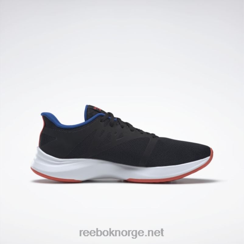 kjerne svart/halvoransje flare/vektorblå 2X42N1070 Reebok runner 5 løpesko for menn - Bilde 2