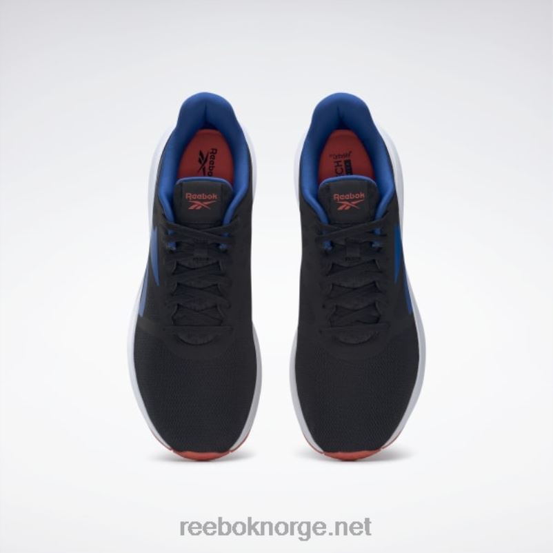 kjerne svart/halvoransje flare/vektorblå 2X42N1070 Reebok runner 5 løpesko for menn - Bilde 6