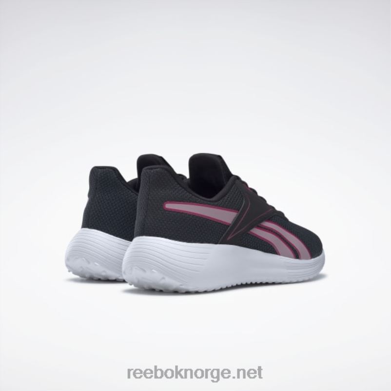 kjerne svart/infundert lilla/ftwr hvit 2X42N65 Reebok lite 3 løpesko for kvinner - Bilde 4
