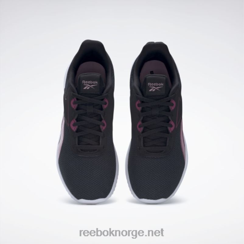 kjerne svart/infundert lilla/ftwr hvit 2X42N65 Reebok lite 3 løpesko for kvinner - Bilde 6
