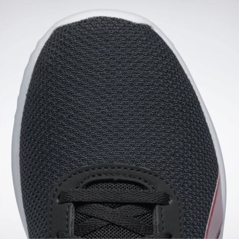 kjerne svart/infundert lilla/ftwr hvit 2X42N65 Reebok lite 3 løpesko for kvinner - Bilde 7