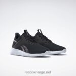 kjerne svart/infundert lilla/kvarts met 2X42N933 Reebok fluxlite treningssko for kvinner - Bilde 3