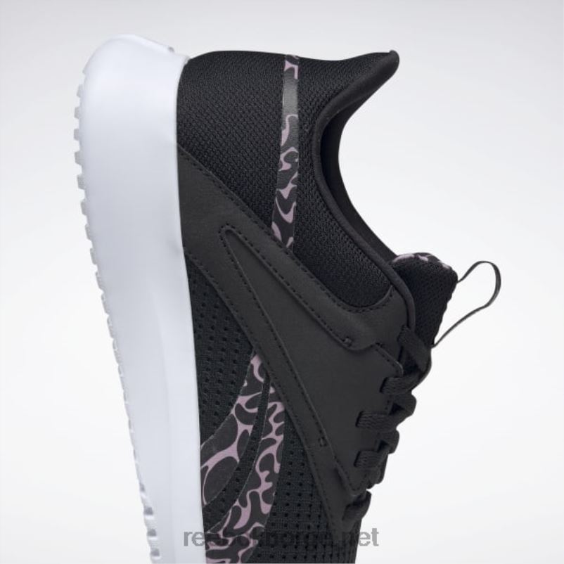kjerne svart/infundert lilla/kvarts met 2X42N933 Reebok fluxlite treningssko for kvinner - Bilde 7
