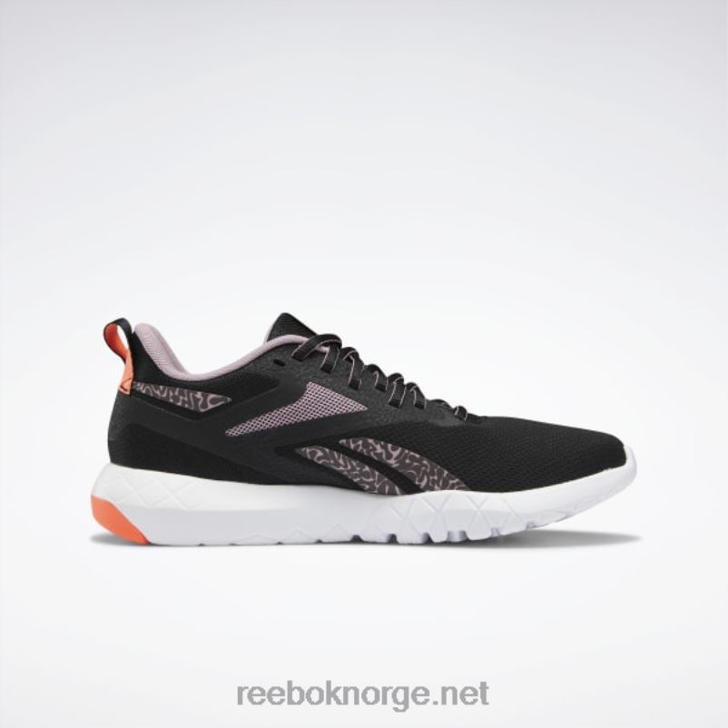 kjerne svart/infundert lilla/oransje bluss 2X42N254 Reebok flexagon force 4 treningssko for kvinner - Bilde 2