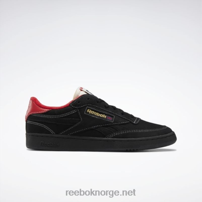 kjerne_svart_kritt_glengronn_2x42n323_reebok_club_c_hevnsko.jpg kjerne svart/kritt/glengrønn 2X42N323 Reebok club c hevnsko - Bilde 1