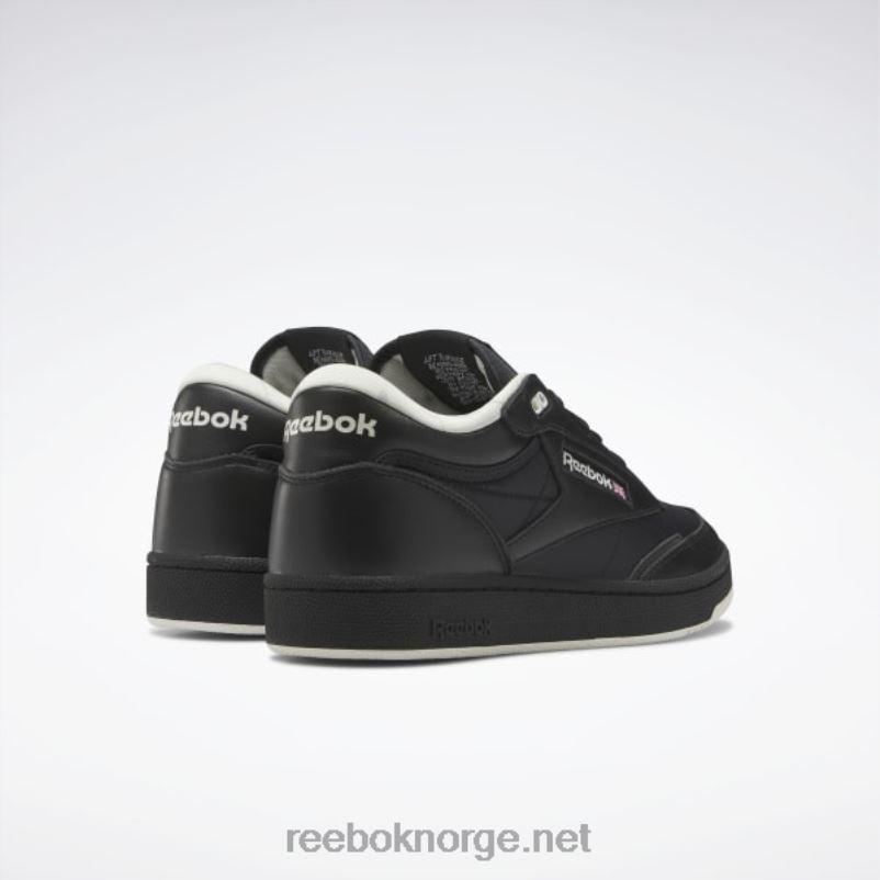 kjerne svart/morgentåke 2X42N435 Reebok club c 85 mid ii sko - Bilde 4