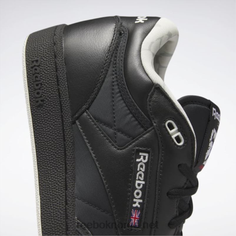 kjerne svart/morgentåke 2X42N435 Reebok club c 85 mid ii sko - Bilde 8