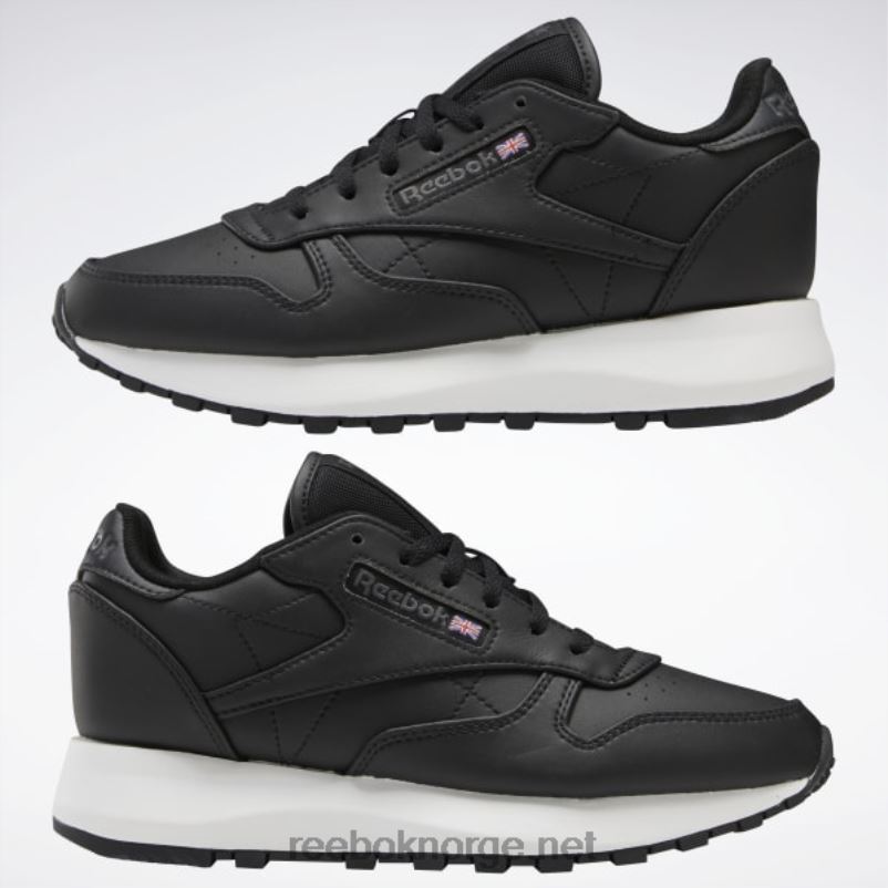 kjerne svart/ren grå 7 2X42N434 Reebok classic sp veganske sko for kvinner - Bilde 9