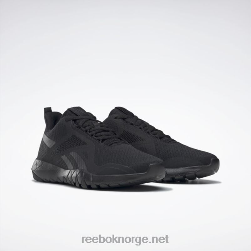 kjerne svart/ren grå 8 2X42N144 Reebok flexagon force 3 wide d treningssko for kvinner - Bilde 3