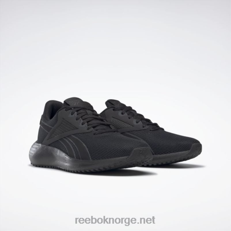 kjerne svart/ren grå 8 2X42N214 Reebok lite pluss 3 løpesko for kvinner - Bilde 3
