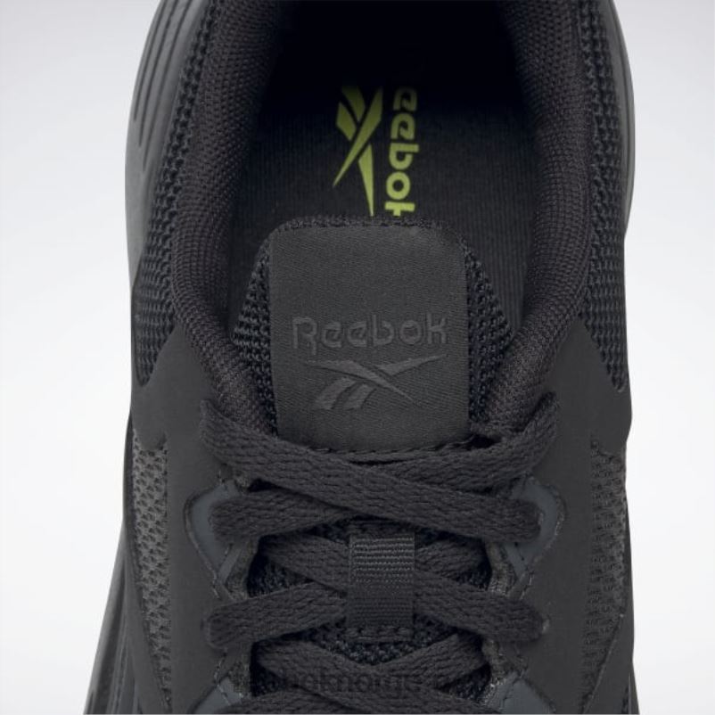 kjerne svart/ren grå 8 2X42N214 Reebok lite pluss 3 løpesko for kvinner - Bilde 8