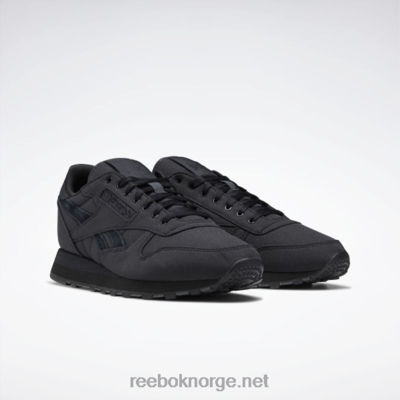 kjerne svart/ren grå 8 2X42N356 Reebok maharishi klassiske rip stop-sko i skinn - Bilde 3