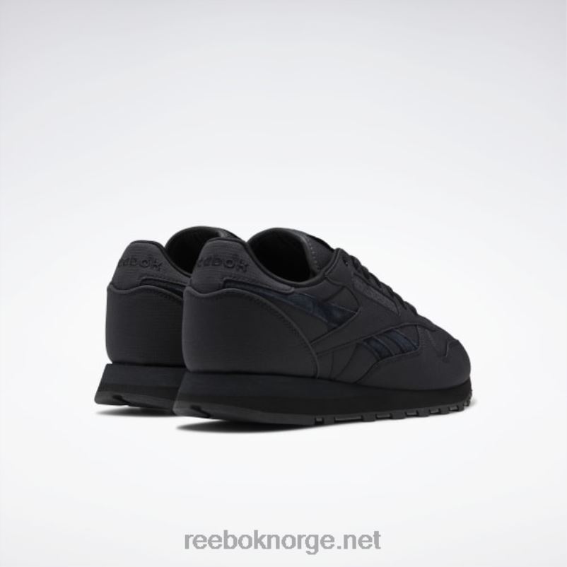 kjerne svart/ren grå 8 2X42N356 Reebok maharishi klassiske rip stop-sko i skinn - Bilde 4