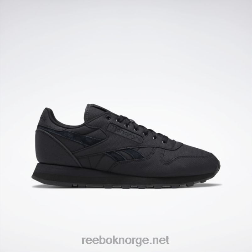 kjerne_svart_ren_gra_8_2x42n356_reebok_maharishi_klassiske_rip_stop_sko_i_skinn.jpg kjerne svart/ren grå 8 2X42N356 Reebok maharishi klassiske rip stop-sko i skinn - Bilde 1