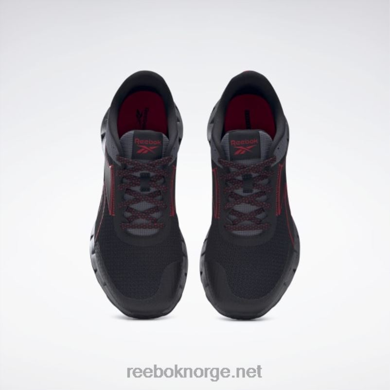 kjerne svart/vektorrød/kaldgrå 6 2X42N1058 Reebok zig dynamica 2 adventure herresko - Bilde 6