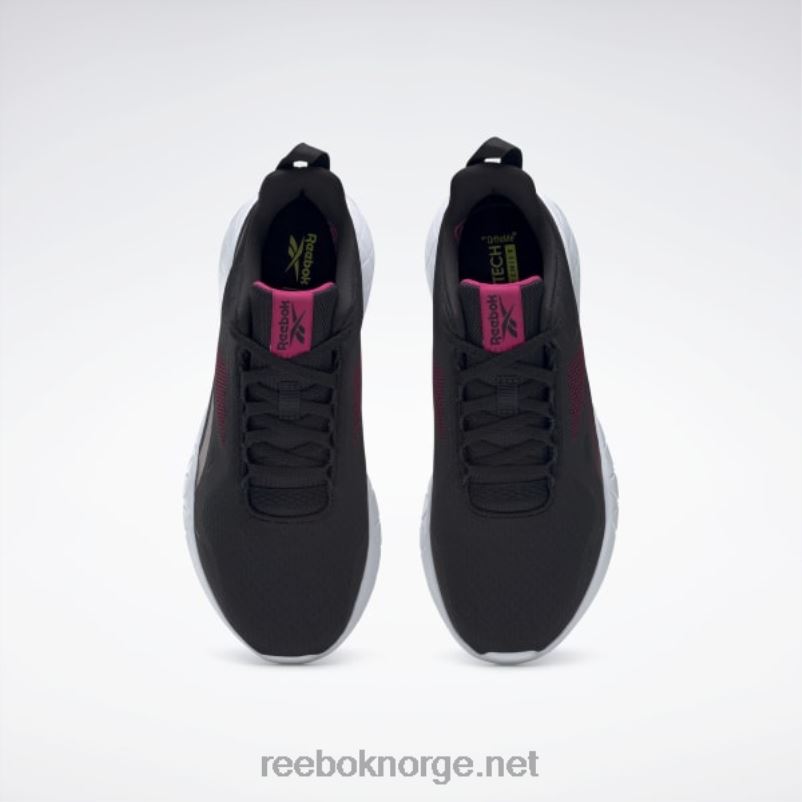 kjernesvart/rødbrun/forfølgelsesrosa 2X42N919 Reebok flexagon force 3 wide d treningssko for kvinner - Bilde 6